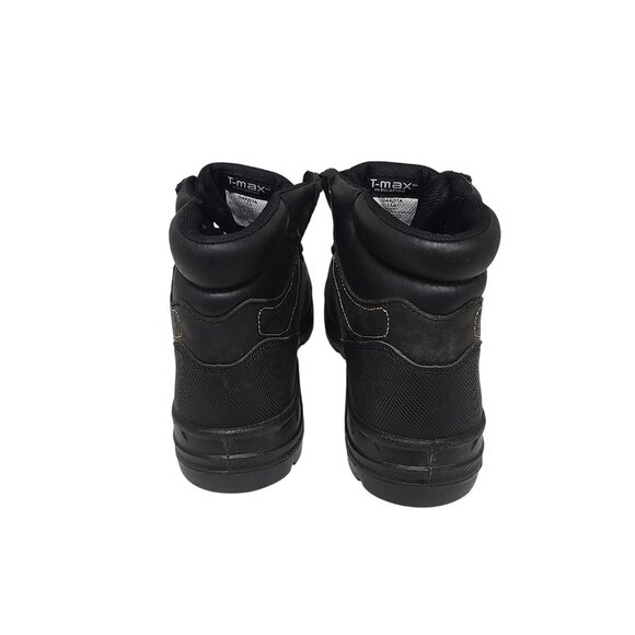 Dakota Men\'s 6\'\' 877 Steel Toe Steel Plate Work Boots Black Leather Size 13M main image 4